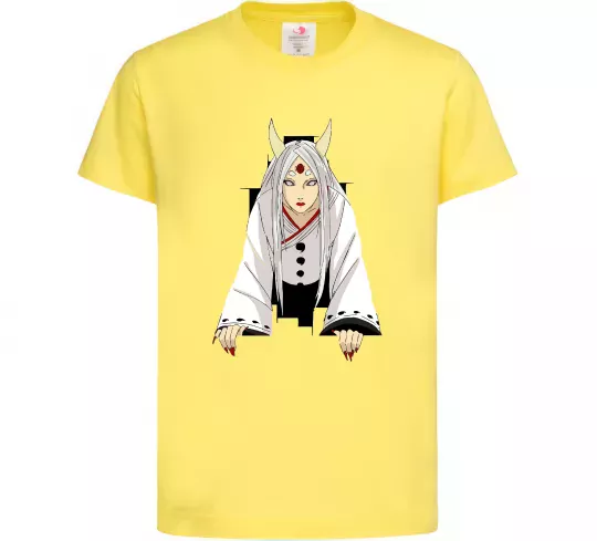 Дитяча футболка Kaguya Otsutsuki Лимонний фото