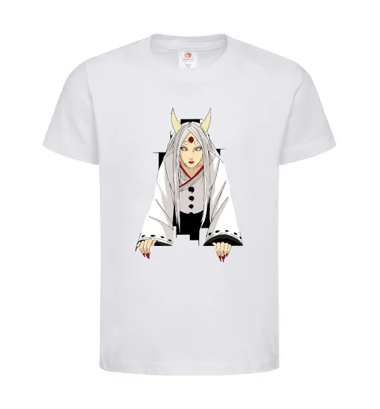 Дитяча футболка Kaguya Otsutsuki Білий фото