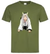 Чоловіча футболка Kaguya Otsutsuki Оливковий Чоловіча футболка Kaguya Otsutsuki Оливковий фото