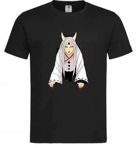 Чоловіча футболка Kaguya Otsutsuki Чорний фото