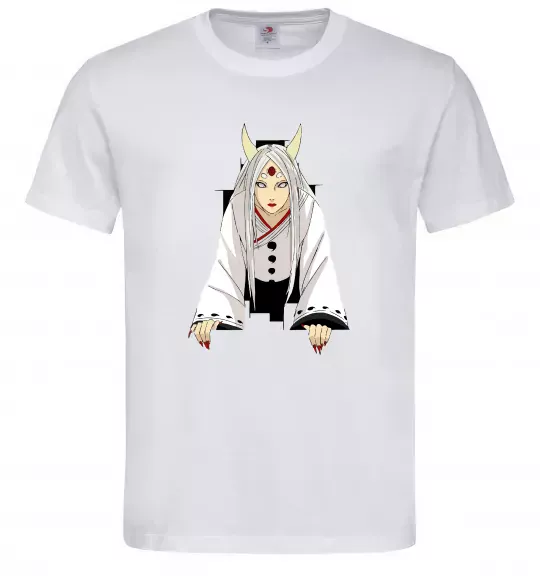 Чоловіча футболка Kaguya Otsutsuki Білий фото