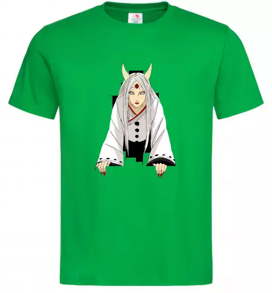 Чоловіча футболка Kaguya Otsutsuki Зелений фото