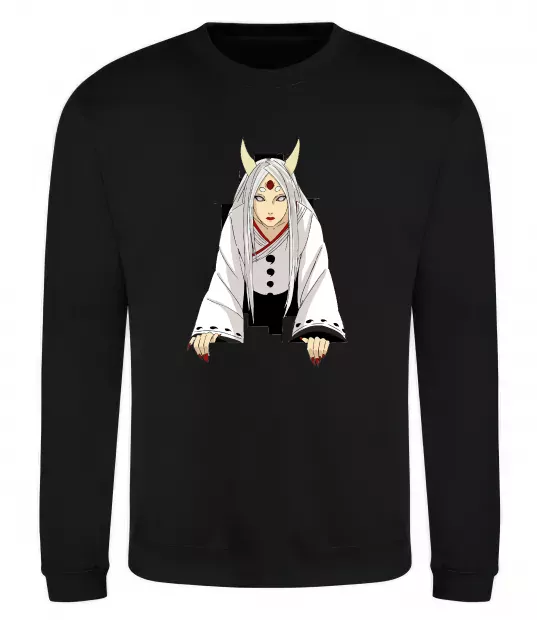 Свитшот Kaguya Otsutsuki Черный фото