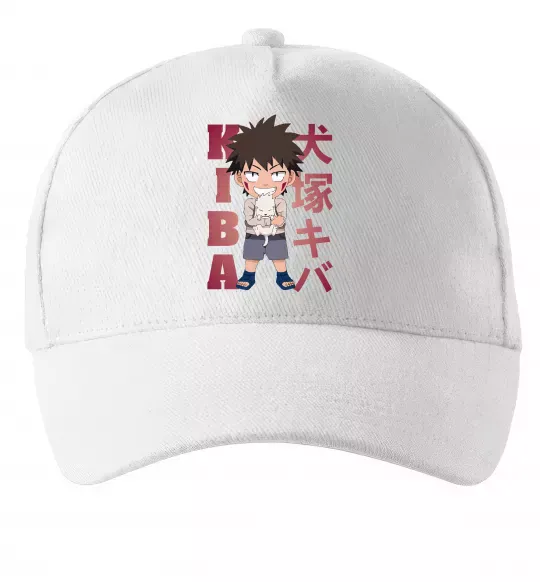 Кепка Inuzuka kiba Білий фото