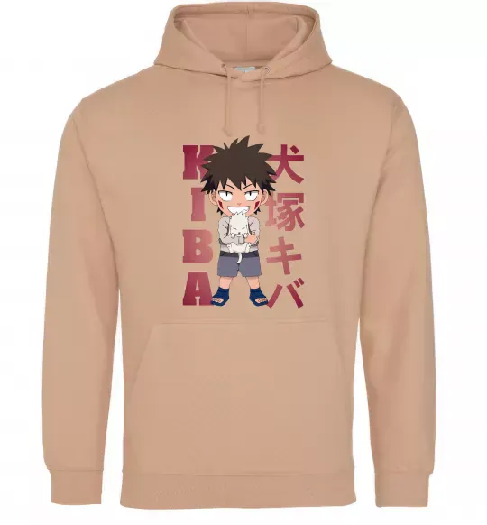 Жіноча толстовка (худі) Inuzuka kiba Пісочний фото