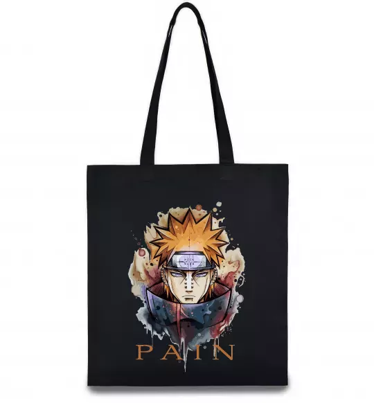 Еко-сумка Pain art Чорний фото