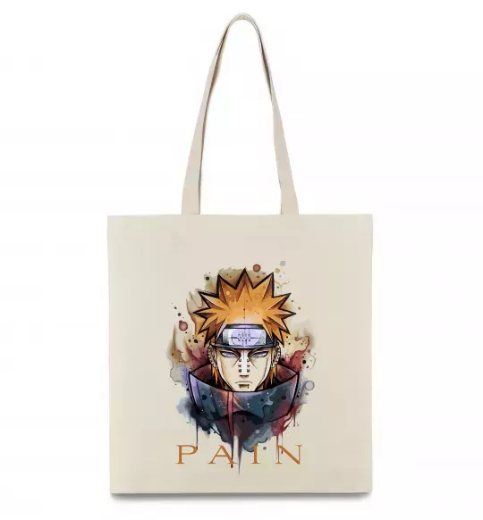 Еко-сумка Pain art Бежевий фото