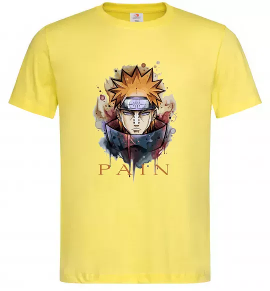Чоловіча футболка Pain art Лимонний фото