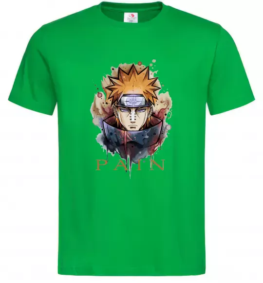 Чоловіча футболка Pain art Зелений фото