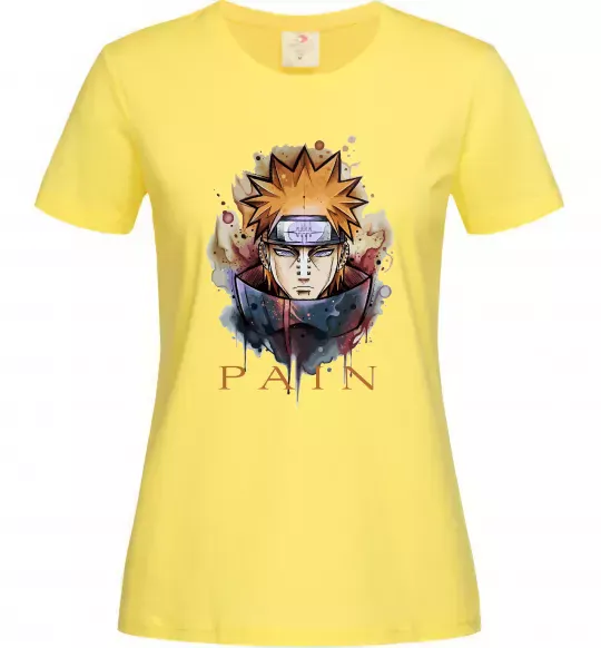 Женская футболка Pain art Лимонный фото