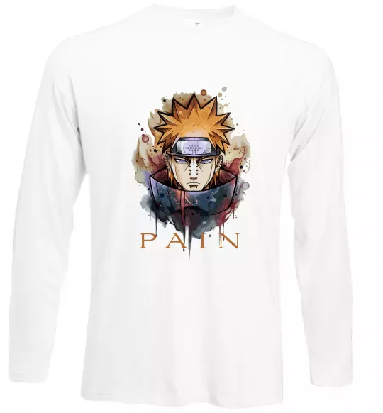 Лонгслив Pain art Белый фото