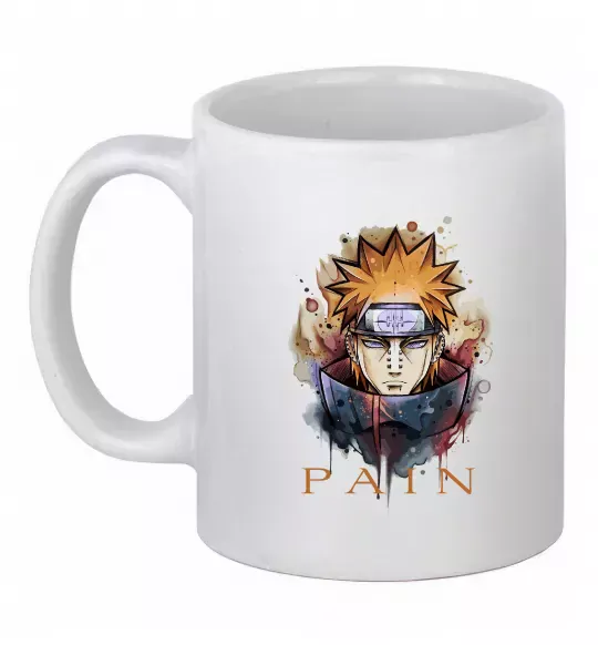Чашка керамическая Pain art Белый фото