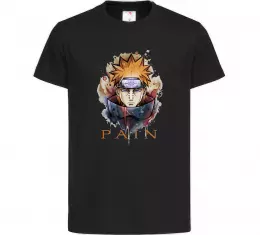 Детская футболка Pain art Черный фото