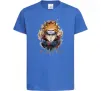 Детская футболка Pain art Ярко-синий Детская футболка Pain art Ярко-синий фото