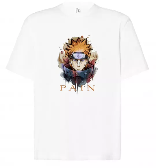 Футболка Оверсайз Pain art Белый фото
