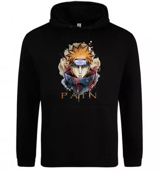 Жіноча толстовка (худі) Pain art Чорний фото