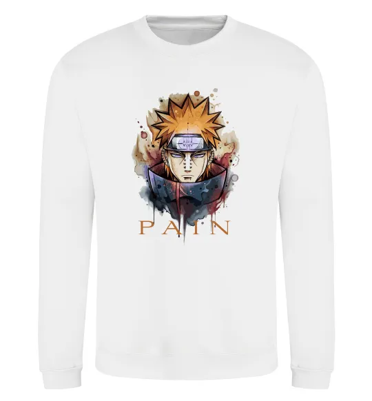 Світшот Pain art Білий фото