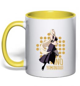 Чашка з кольоровою ручкою Ino Yamanaka