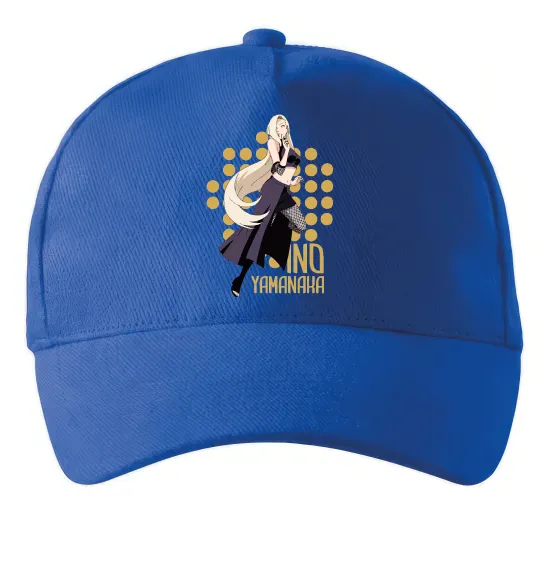 Кепка Ino Yamanaka Ярко-синий фото