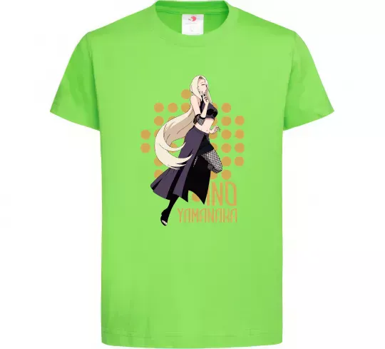 Детская футболка Ino Yamanaka Лаймовый фото