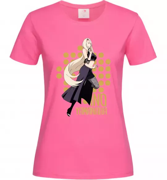 Жіноча футболка Ino Yamanaka Яскраво-рожевий фото
