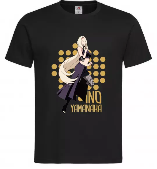 Чоловіча футболка Ino Yamanaka Чорний фото