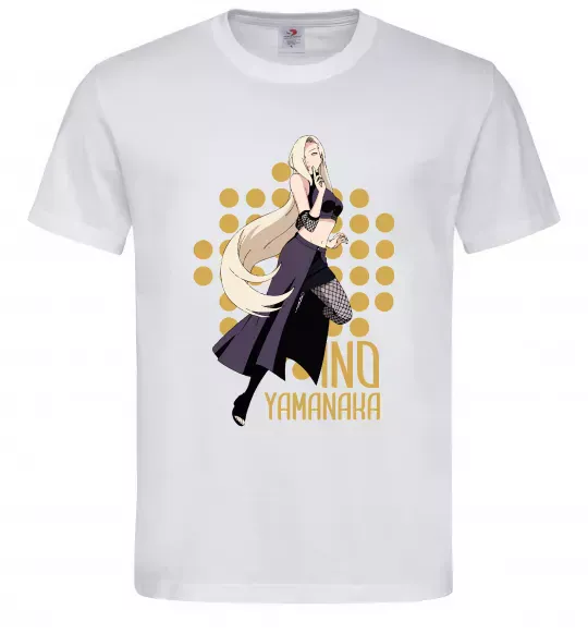Чоловіча футболка Ino Yamanaka Білий фото