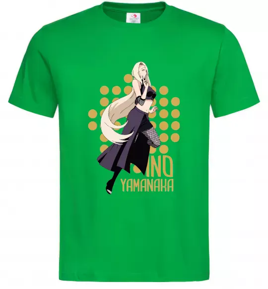 Чоловіча футболка Ino Yamanaka Зелений фото