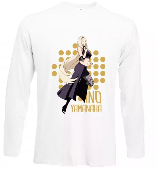 Лонгслив Ino Yamanaka Белый фото