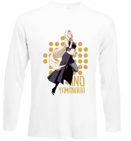 Лонгслів Ino Yamanaka Білий фото