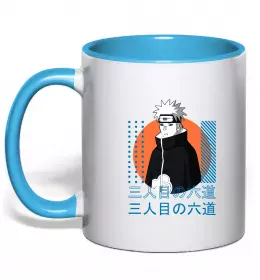 Чашка с цветной ручкой