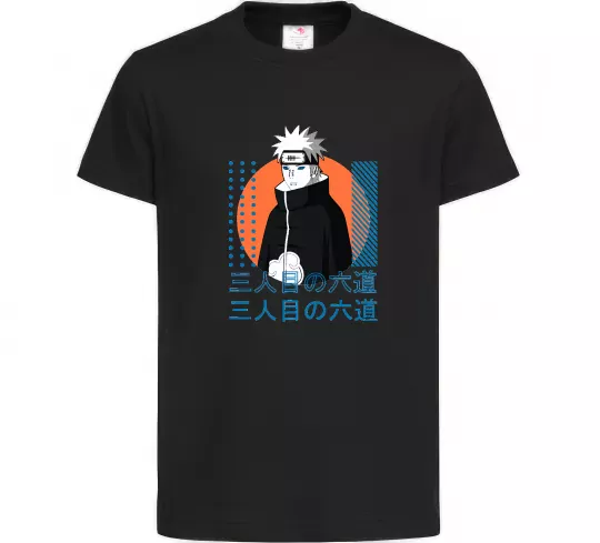 Детская футболка Pain Naruto Черный фото