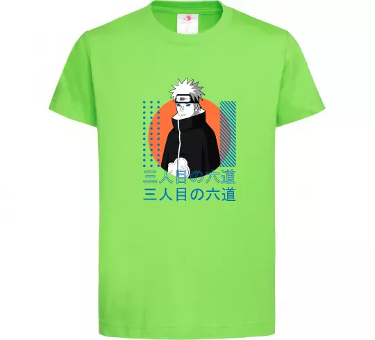 Детская футболка Pain Naruto Лаймовый фото