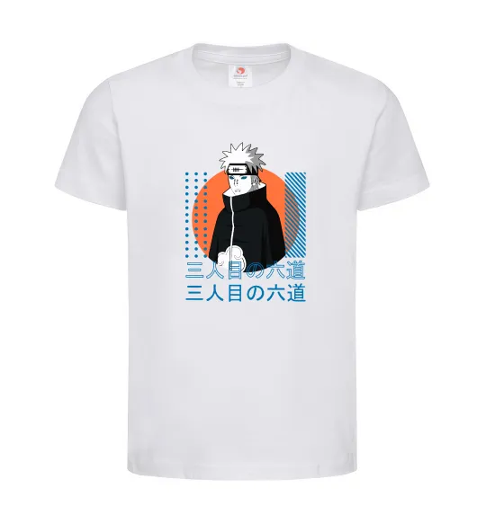 Детская футболка Pain Naruto Белый фото