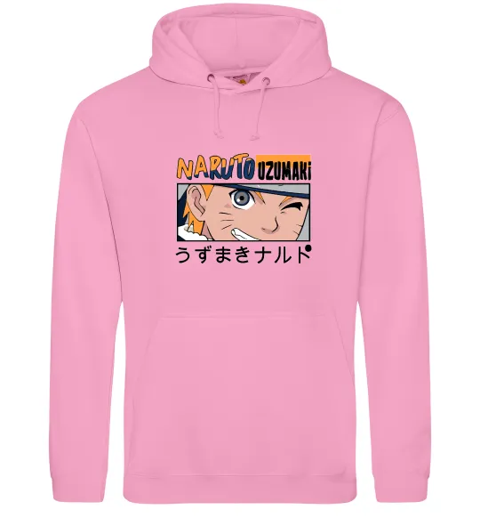 Женская толстовка (худи) Naruto Uzumaki Розовый фото