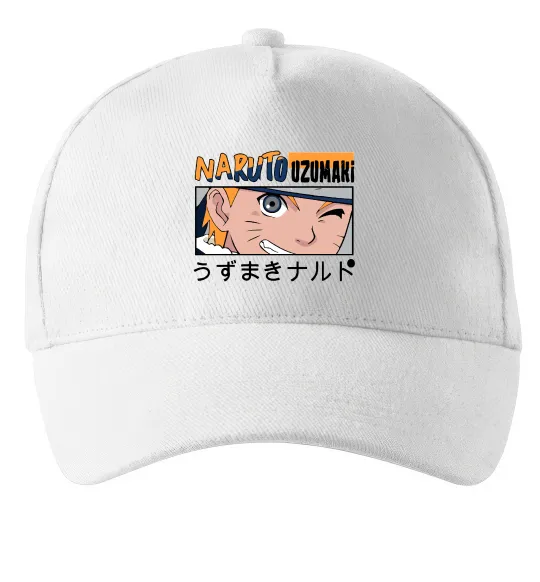 Кепка Naruto Uzumaki Белый фото