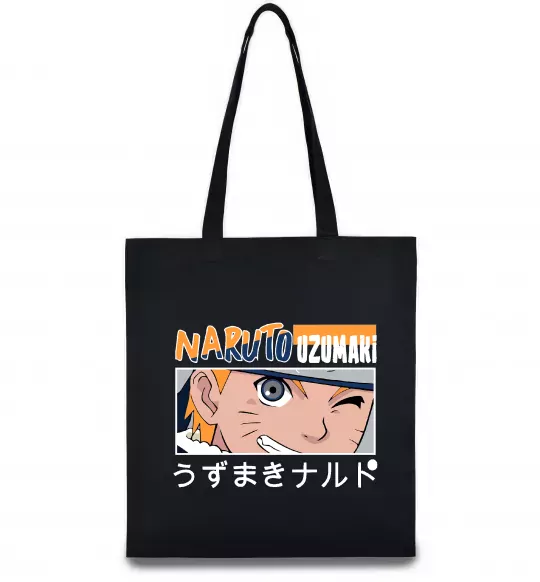 Эко-сумка Naruto Uzumaki Черный фото