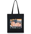 Эко-сумка Naruto Uzumaki Черный фото