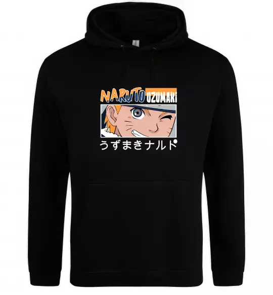 Жіноча толстовка (худі) Naruto Uzumaki Чорний фото