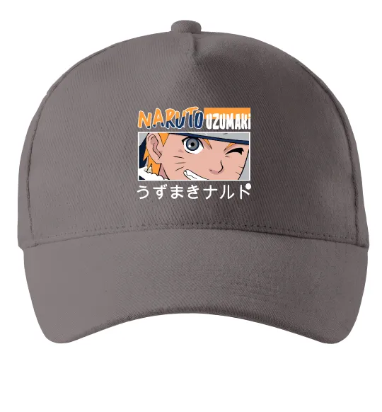 Кепка Naruto Uzumaki Сірий фото