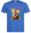 Мужская футболка Naruto Boruto Uzumaki Ярко-синий Мужская футболка Naruto Boruto Uzumaki Ярко-синий фото