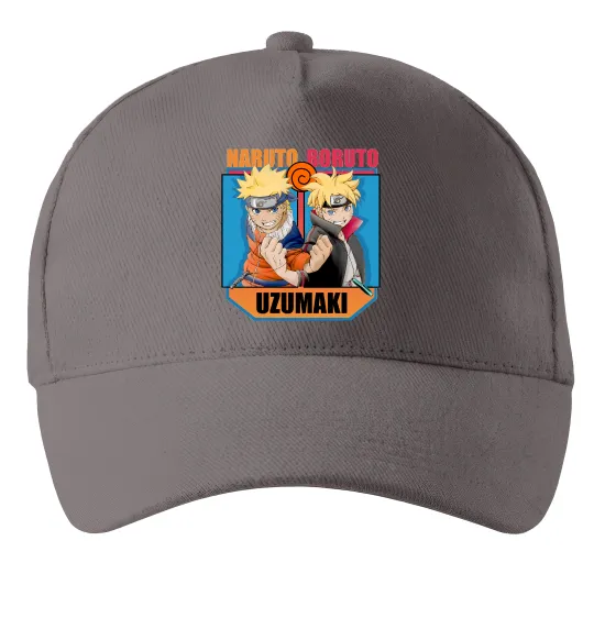Кепка Naruto Boruto Uzumaki Серый фото