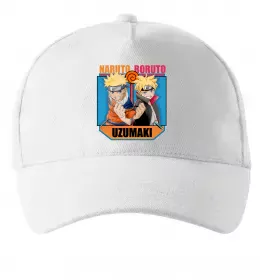 Кепка Naruto Boruto Uzumaki Белый фото
