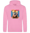 Женская толстовка (худи) Naruto Boruto Uzumaki Розовый фото