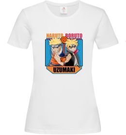 Женская футболка Naruto Boruto Uzumaki Женская футболка Naruto Boruto Uzumaki