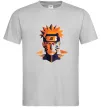Мужская футболка Naruto art Серый Мужская футболка Naruto art Серый фото