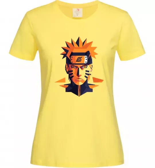 Жіноча футболка Naruto art Лимонний фото