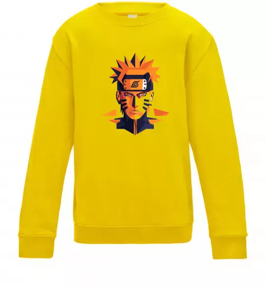 Дитячий світшот Naruto art Сонячно жовтий фото