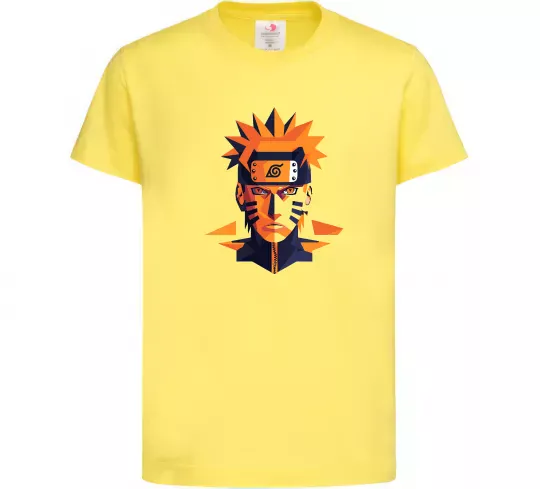 Дитяча футболка Naruto art Лимонний фото