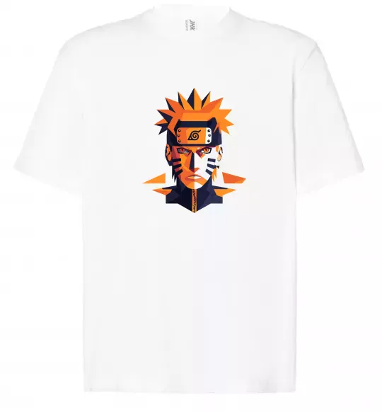 Футболка Оверсайз Naruto art Білий фото